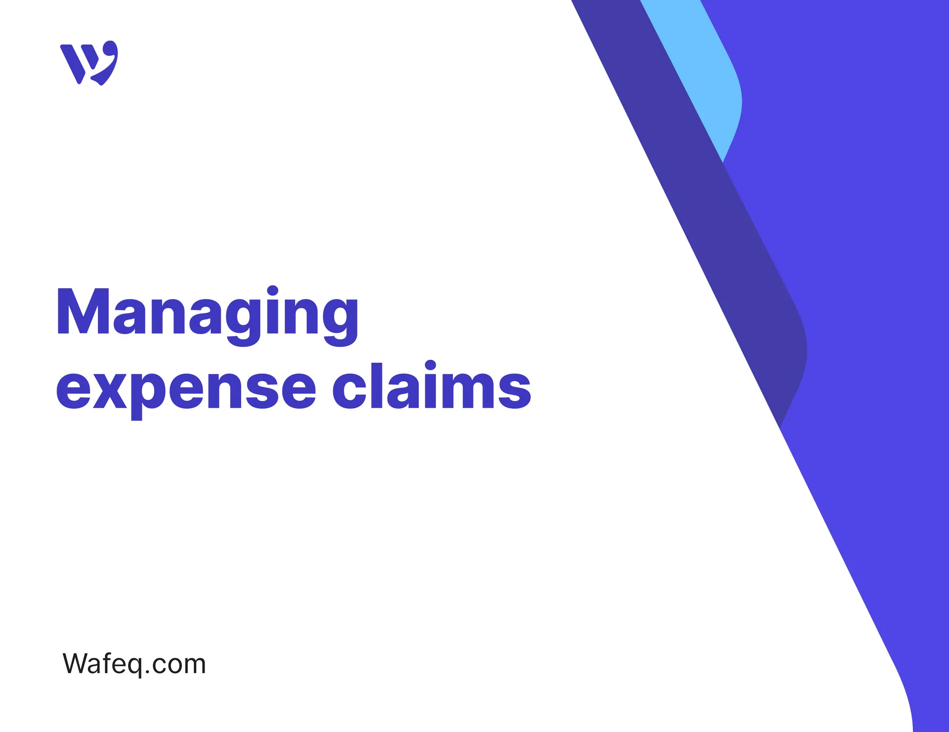Managing expense claims